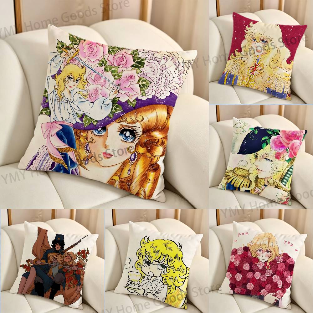 Versailles Home Textiles - ヴェルサイユのバラ ギフト枕カバー ソファクッションカバー 家庭の寝室や部屋のカスタム装飾に最適