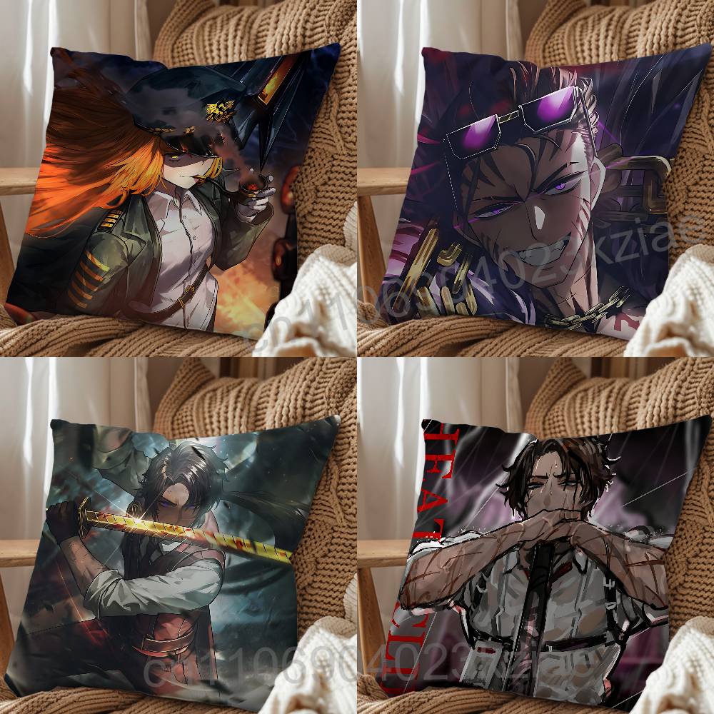 Home Textiles Company - ヒースクリフゲーム リンバス イシュマエル社 カートゥーン枕カバー、4K HDプリントクッションカバー、様々な精巧なパターン付き