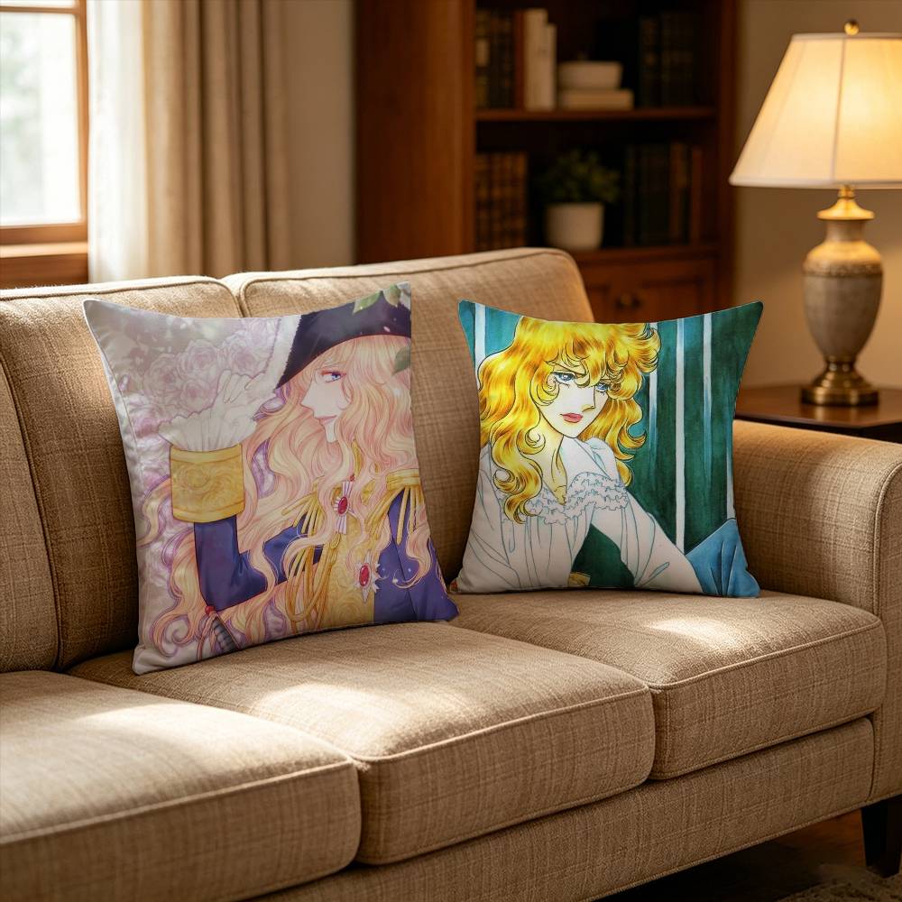 Versailles Home Textiles - V-ヴェルサイユのローズ レディオーカー 枕カバー クッションカバー 車のソファ用スローピローケース