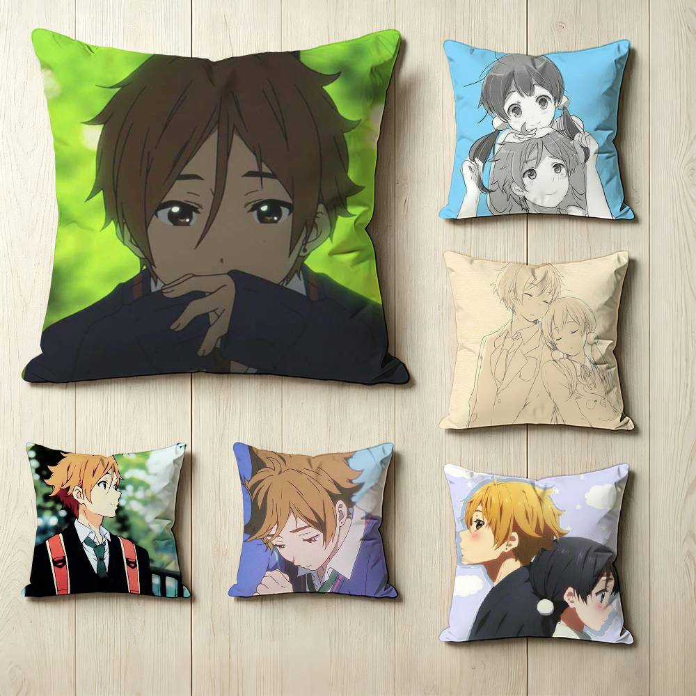 Home Textiles Market - 心温まるアニメ T-タマコマーケットスクエア両面プリント枕カバー寝室ベッドサイド枕ソファクッションカバー