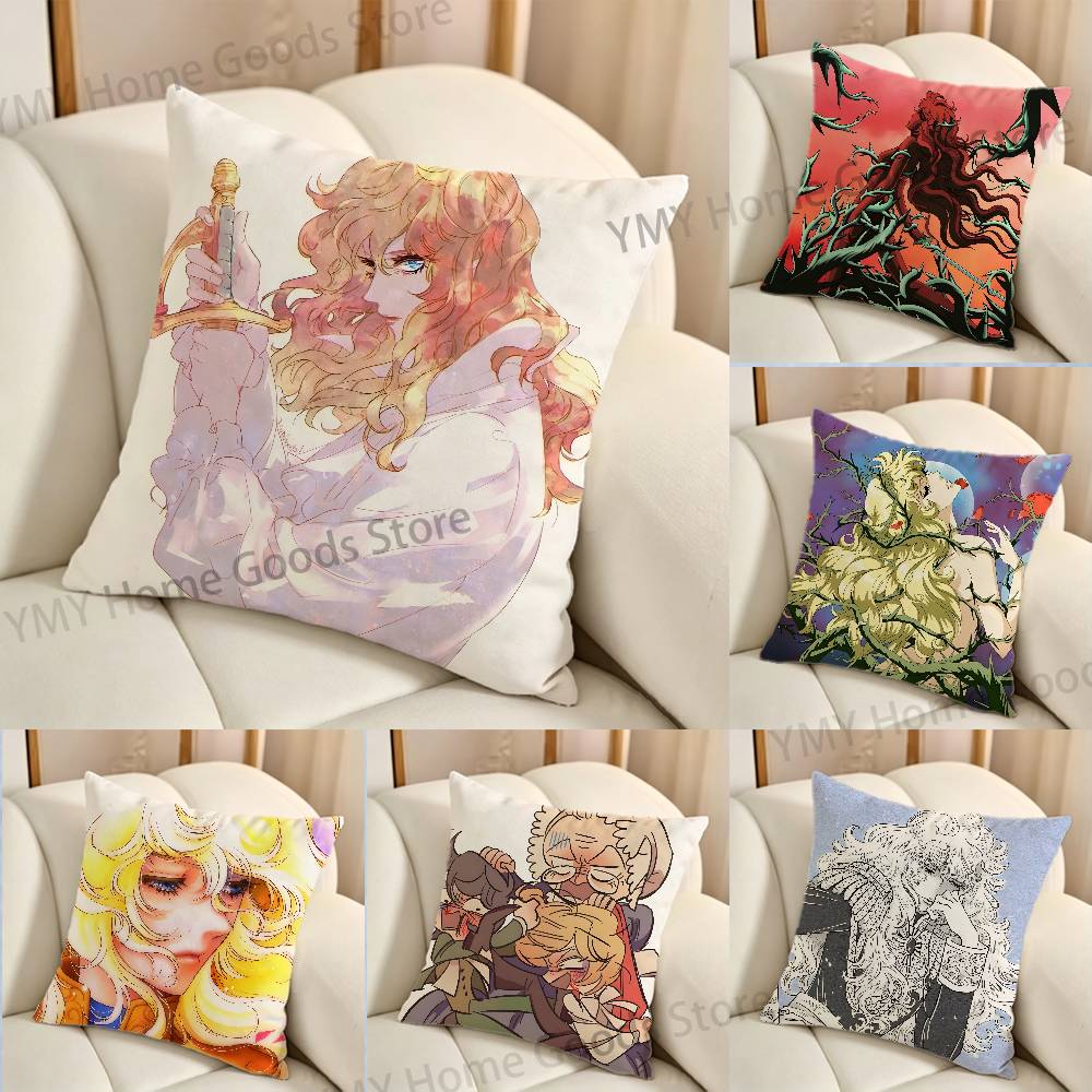 Versailles Home Textiles - コミック レディ・オスカー ベルサイユのばら ギフト 枕カバー ソファクッションカバー
