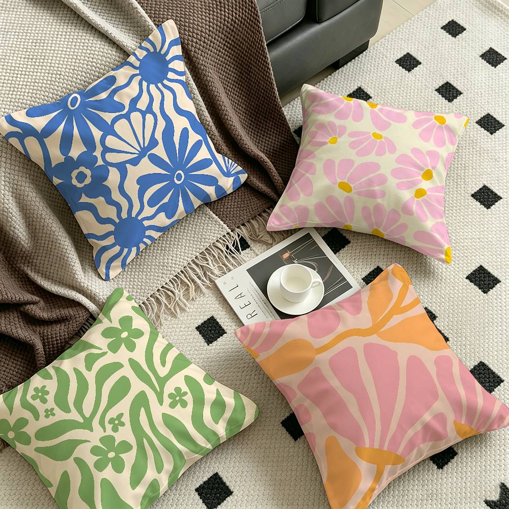 フラワーマーケットラッキードラゴン枕カバーソファクッションカ - Home Textiles Market のレビューと価格