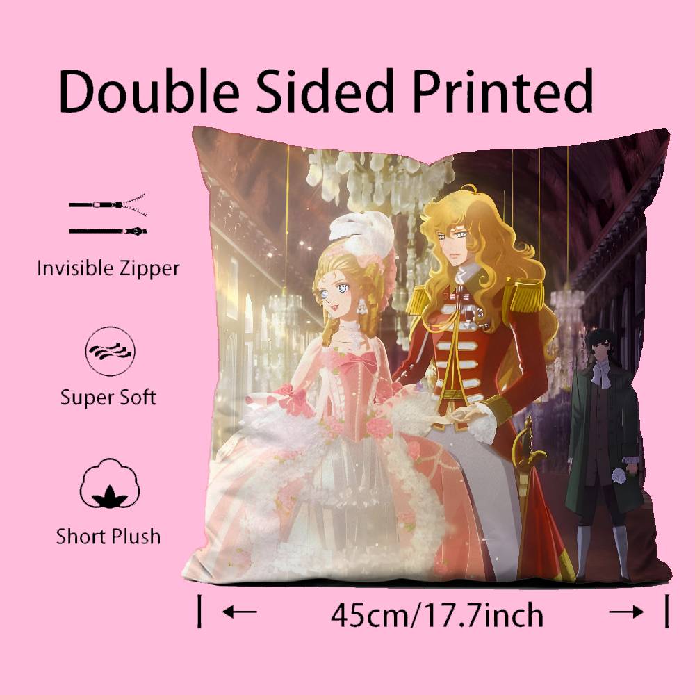 ヴィンテージアニメ R-ベルサイユのばら 枕カバー 防ダニ枕 - Versailles Home Textiles のレビューと価格