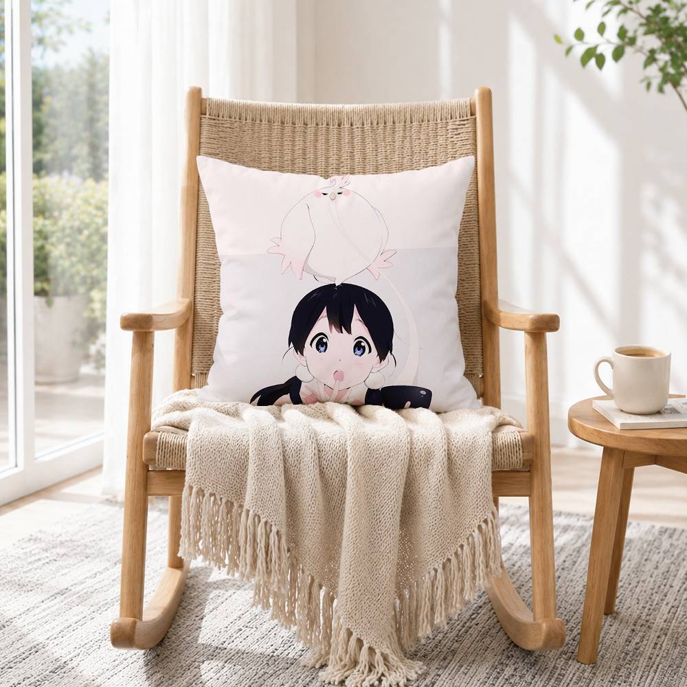 A-Anime タマコマーケット モチゾオジ 枕カバー 正方 - Home Textiles Market のレビューと価格