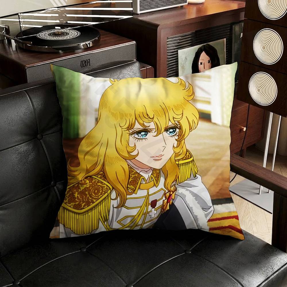 ヴェルサイユのレディ・オスカーローズ枕カバー正方形両面印刷シ - Versailles Home Textiles のレビューと価格