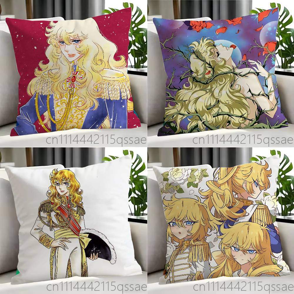 ヴェルサイユのバラ柄枕カバー オーガニックリネン枕カバー 両 - Versailles Home Textiles のレビューと価格