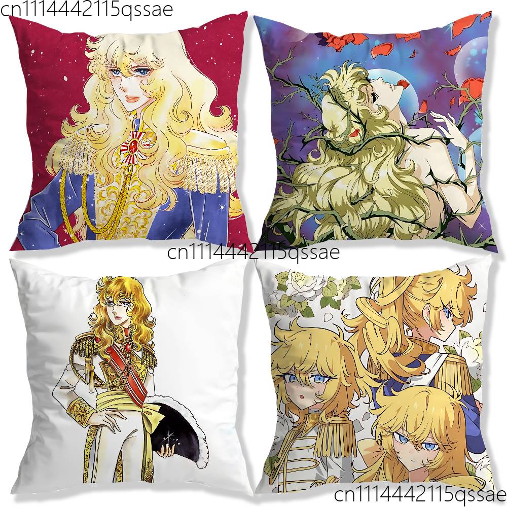 ヴェルサイユのバラ柄枕カバー オーガニックリネン枕カバー 両 - Versailles Home Textiles のレビューと価格