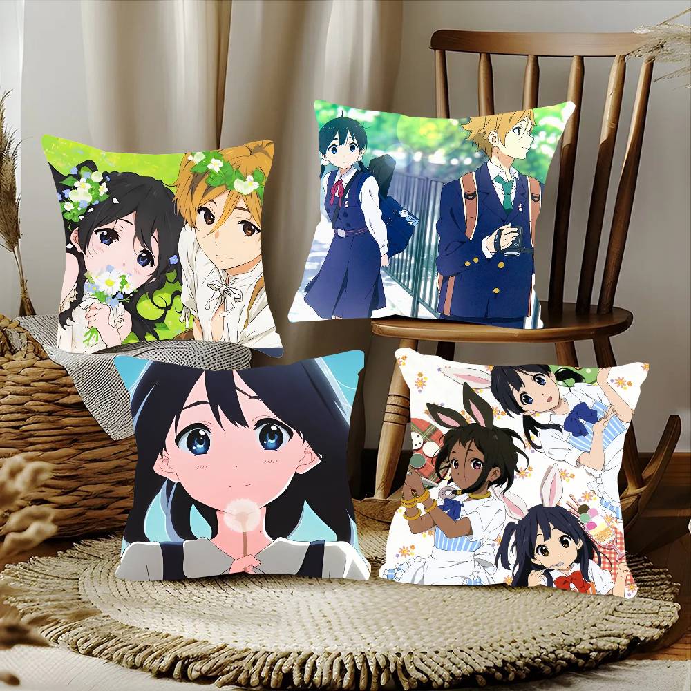 アニメーションタマコマーケット枕カバーファッションスクエア枕 - Home Textiles Market のレビューと価格