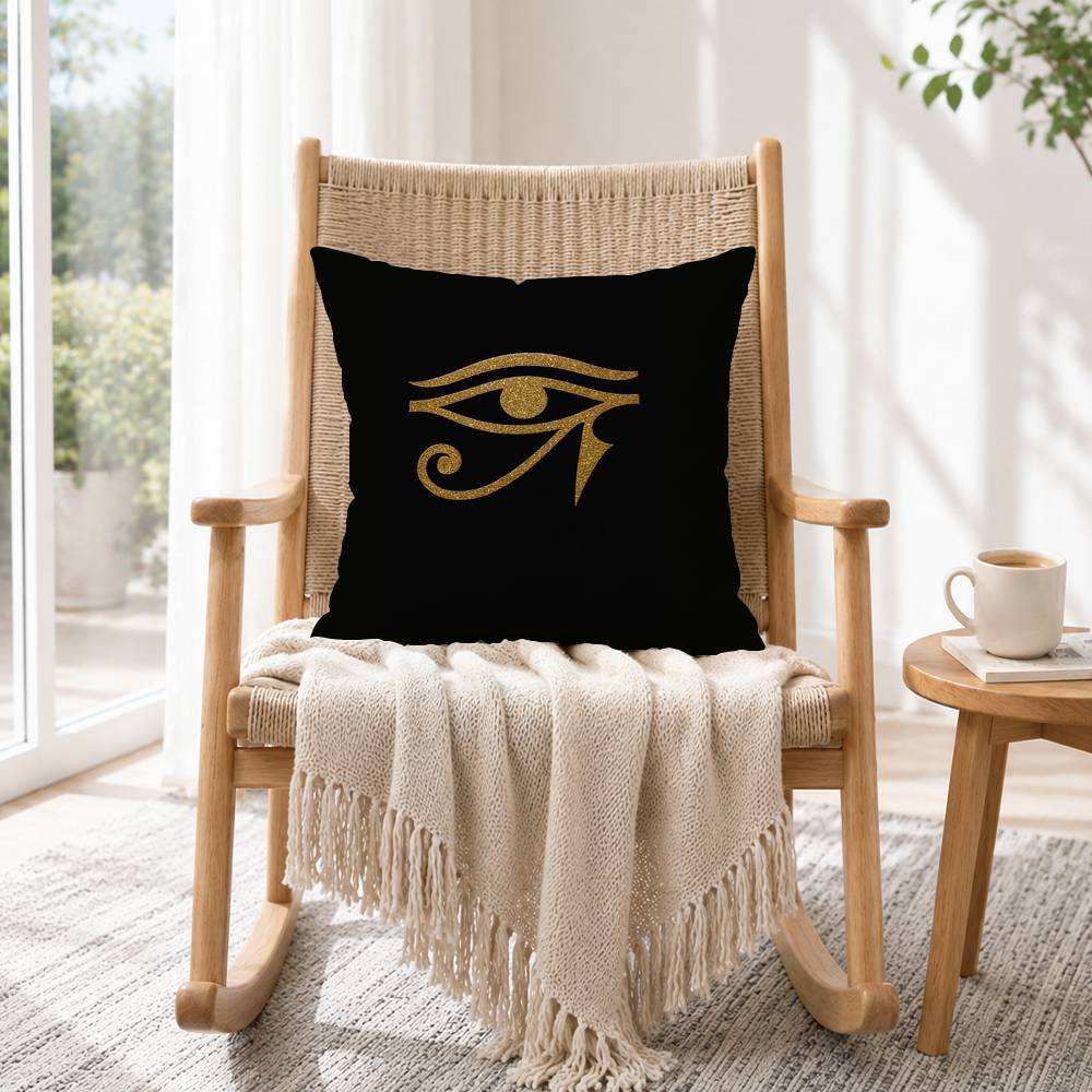 古代エジプト象形文字正方形両面プリント枕カバー寝室ベッドサイ - Home Textiles Egypt のレビューと価格