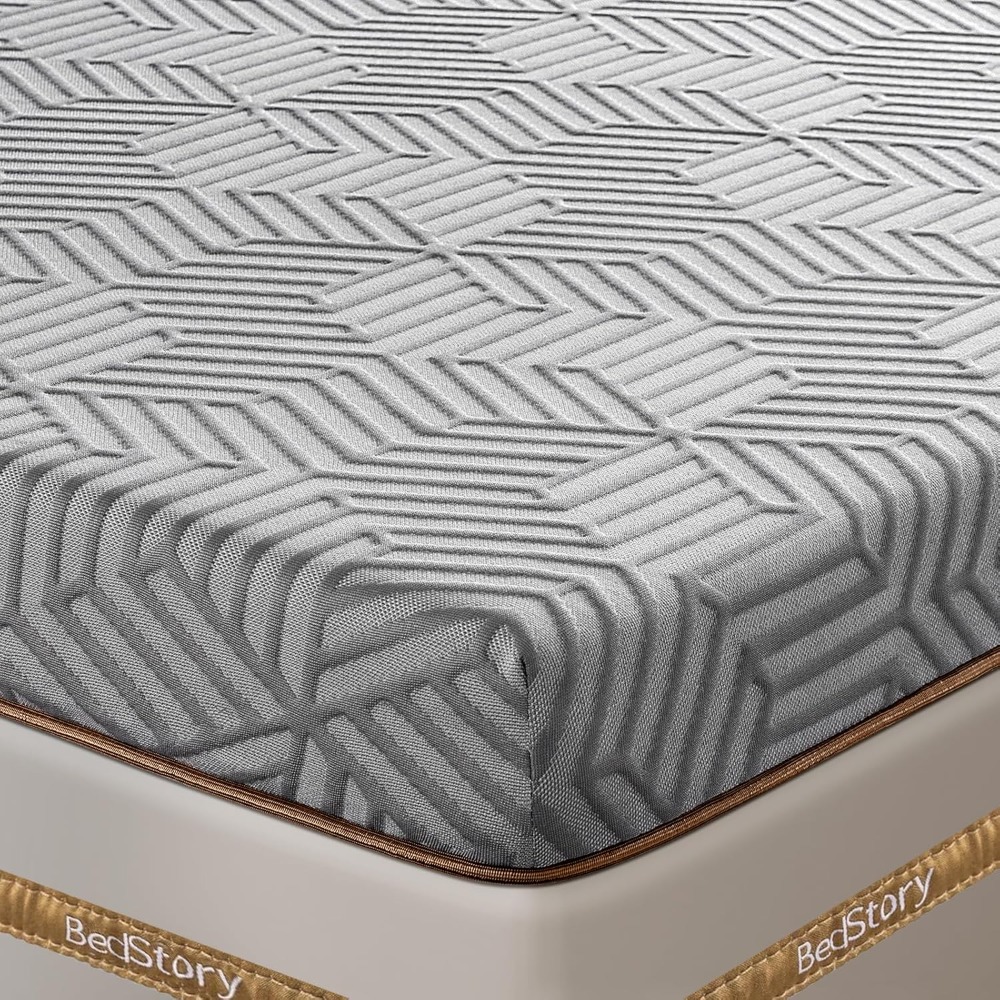 しっかりとしたマットレストッパー フルサイズ - 4インチの - Memory Foam Topper のレビューと価格