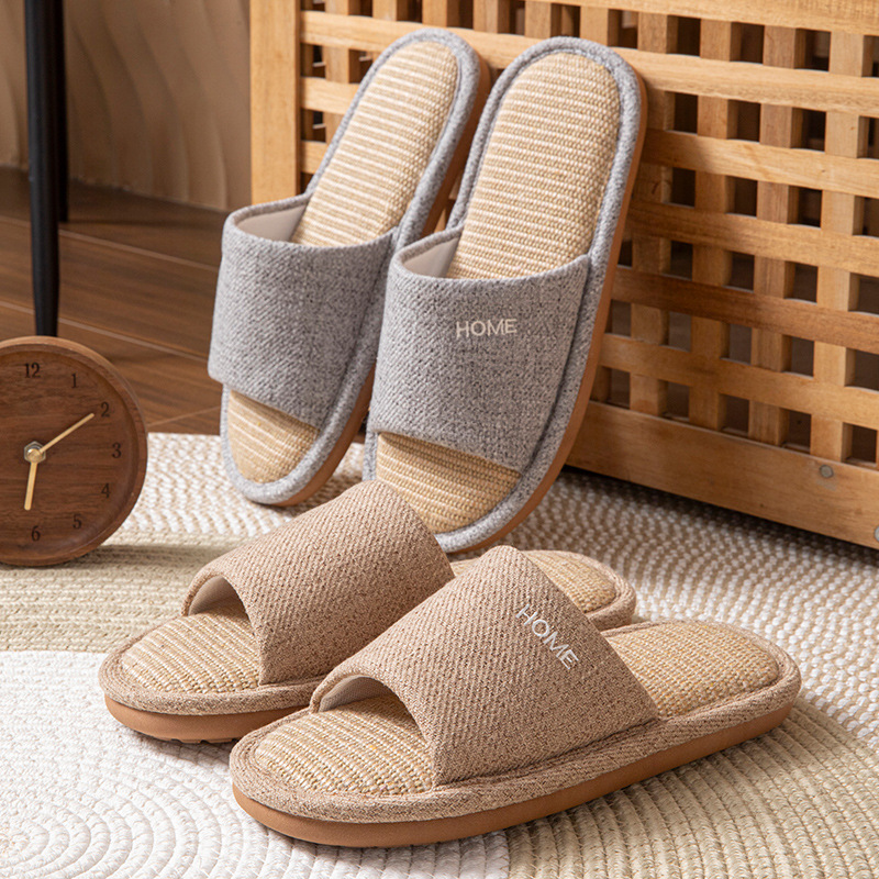 リネンプラットフォーム女性のスリッパハウス 2026 春夏デ - Home And Textiles のレビューと価格