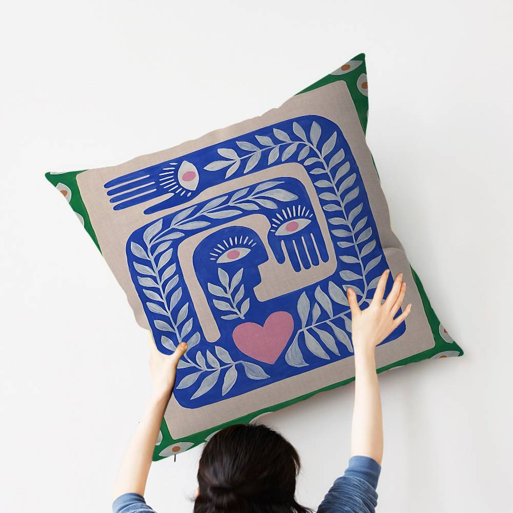 古代エジプトの虎と豹のクッションカバー、車用装飾枕カバー、ソ - Home Textiles Egypt のレビューと価格