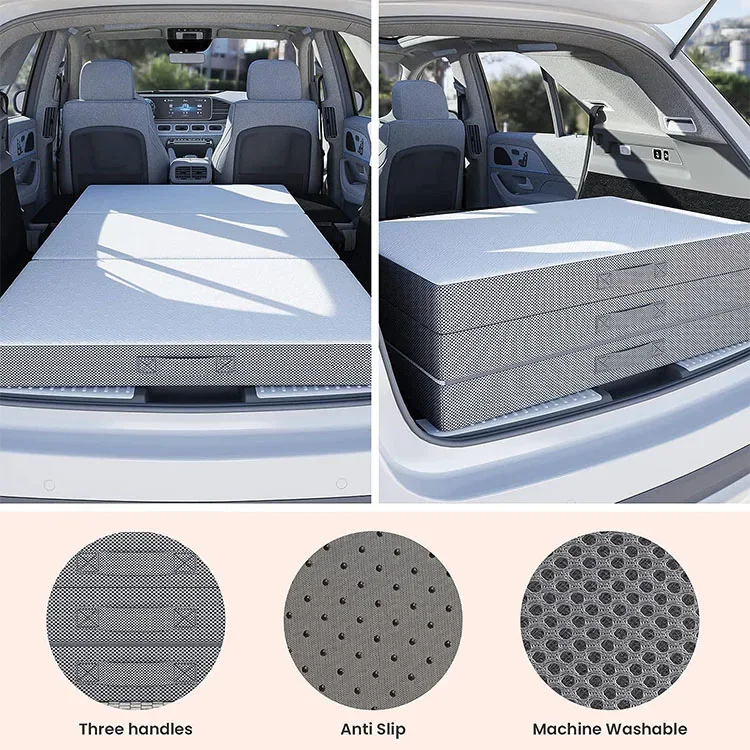 2026年式ポータブル三つ折りメモリーフォームマットレストッ - Memory Foam Topper のレビューと価格
